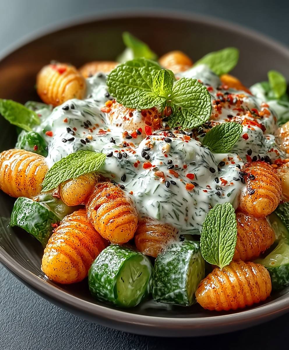 Gnocchi Bowl Joghurt Dressing