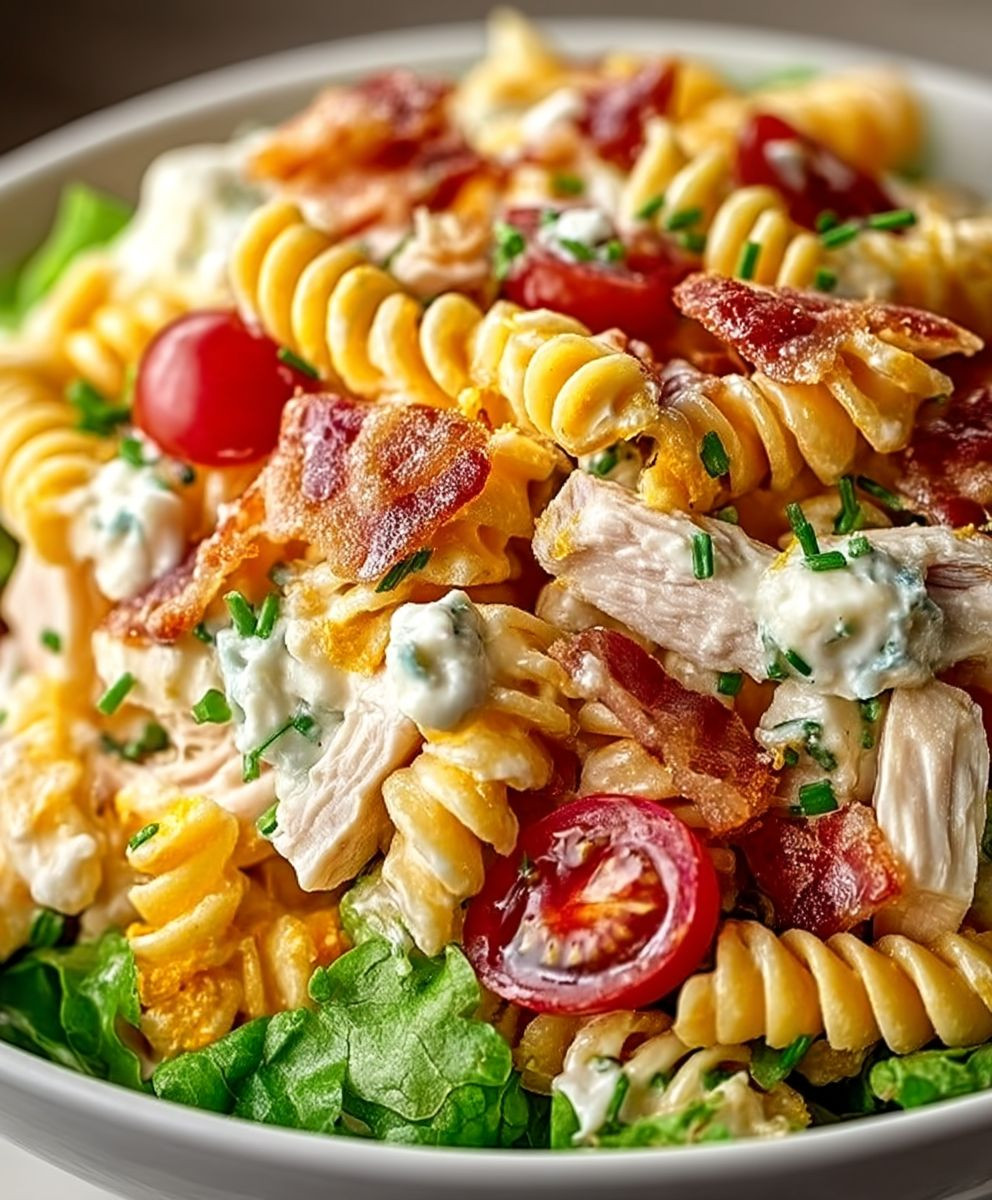 Club Sandwich Pasta Salad