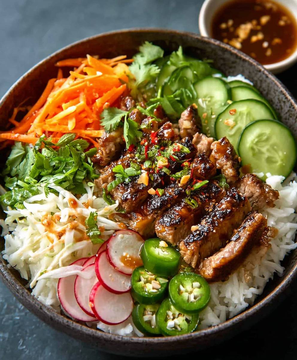 Banh Mi Bowl einfach zubereiten