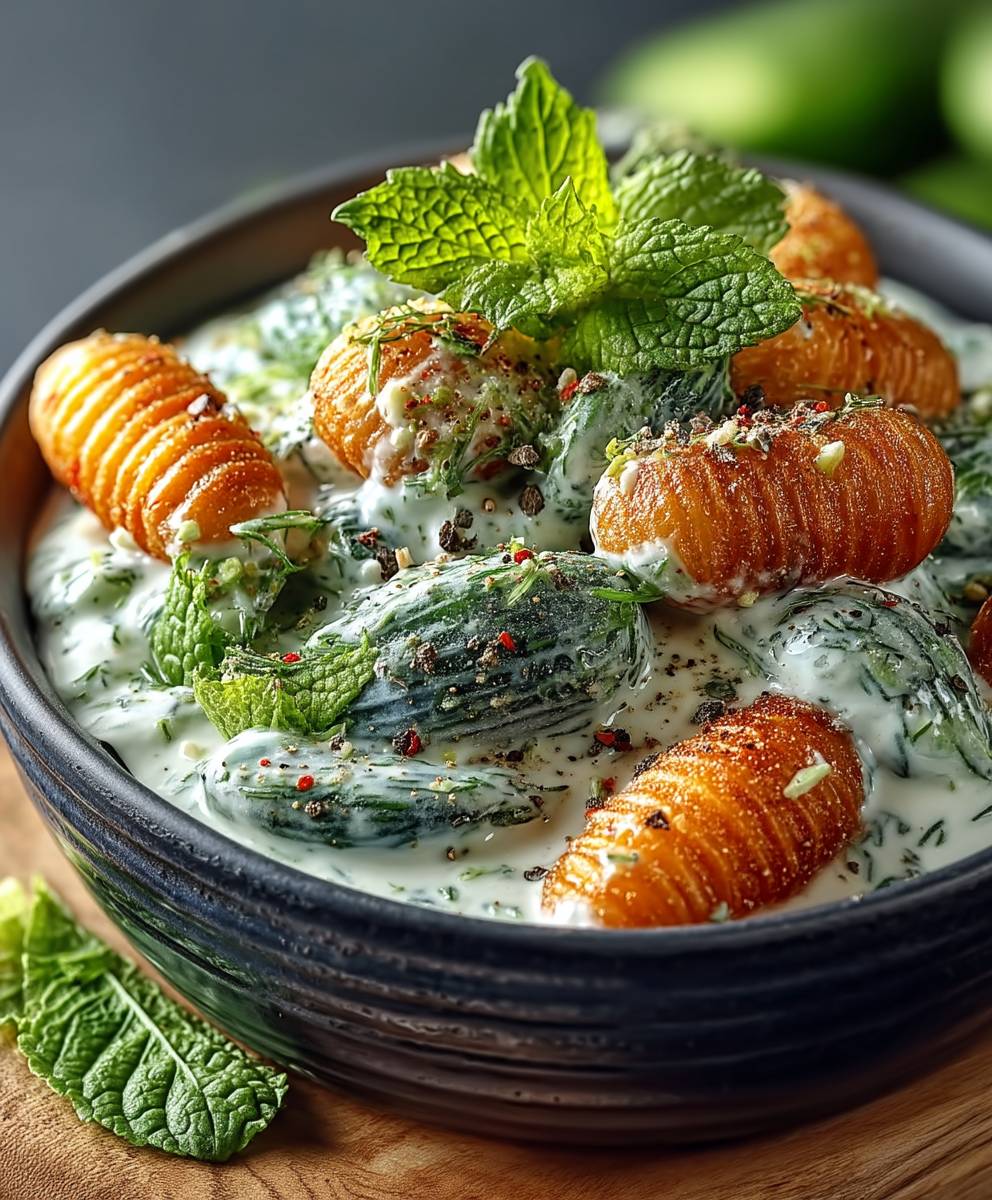 Gnocchi Bowl Joghurt Dressing