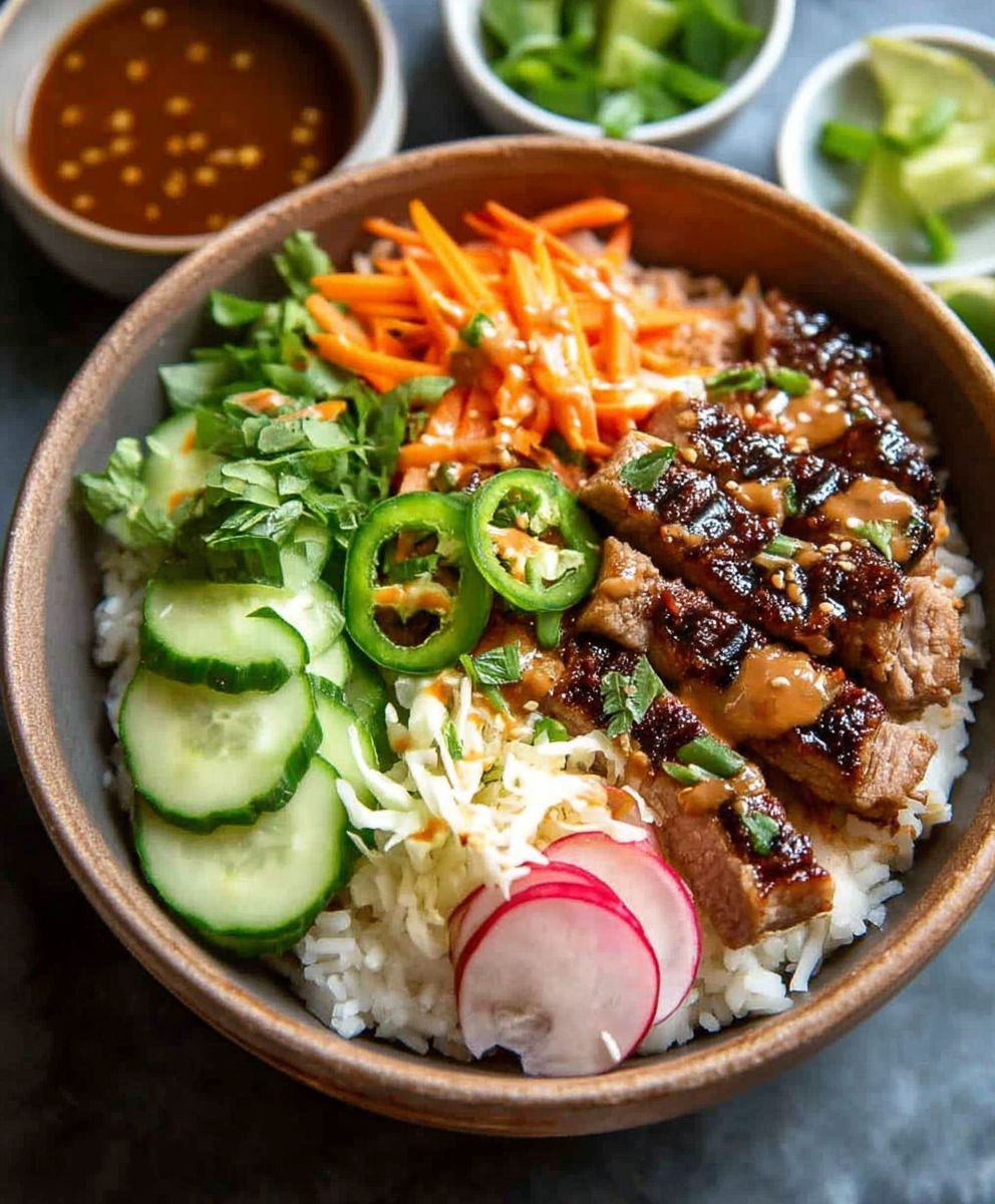 Banh Mi Bowl einfach zubereiten