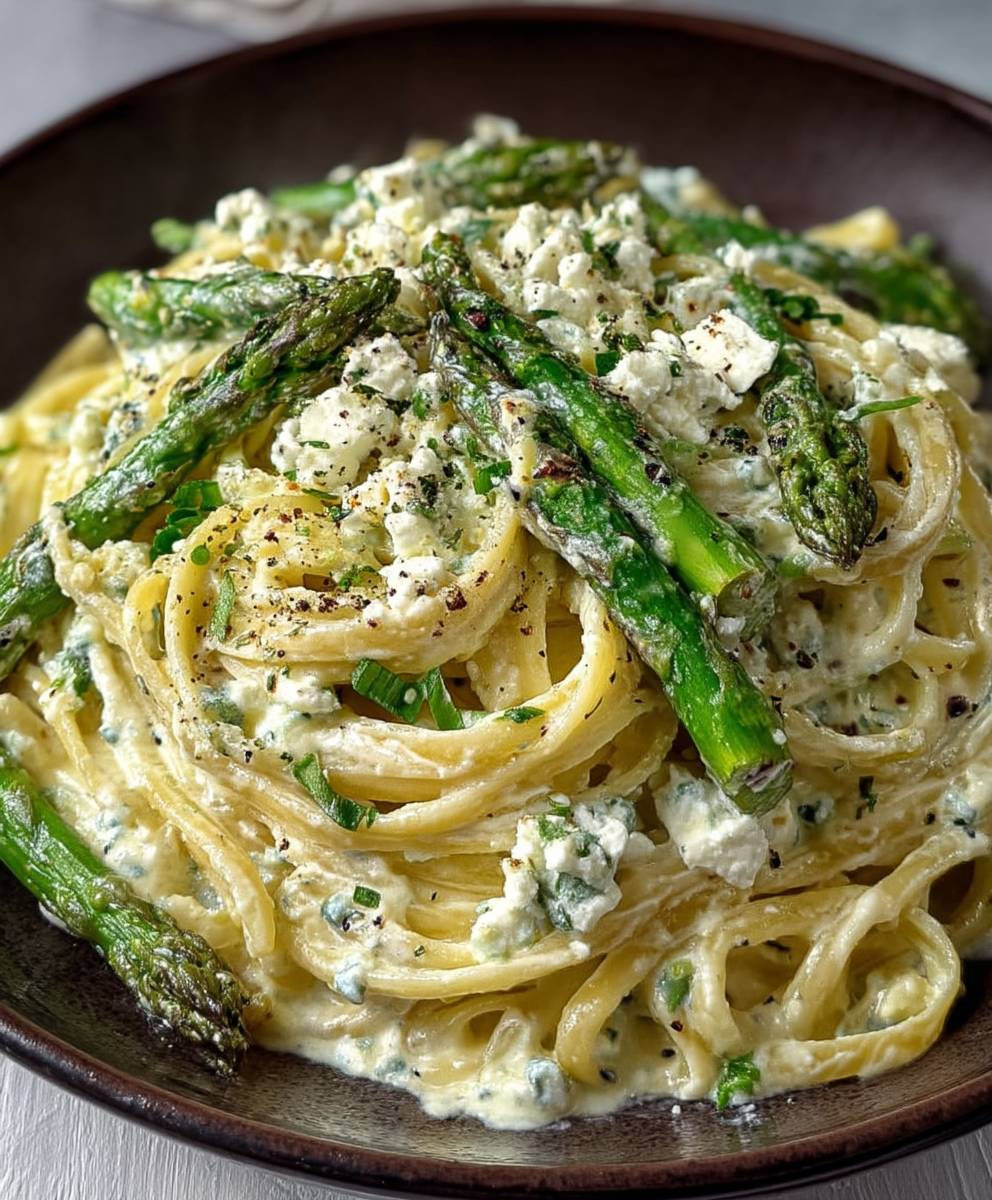 Cremige Zitrone Feta Pasta