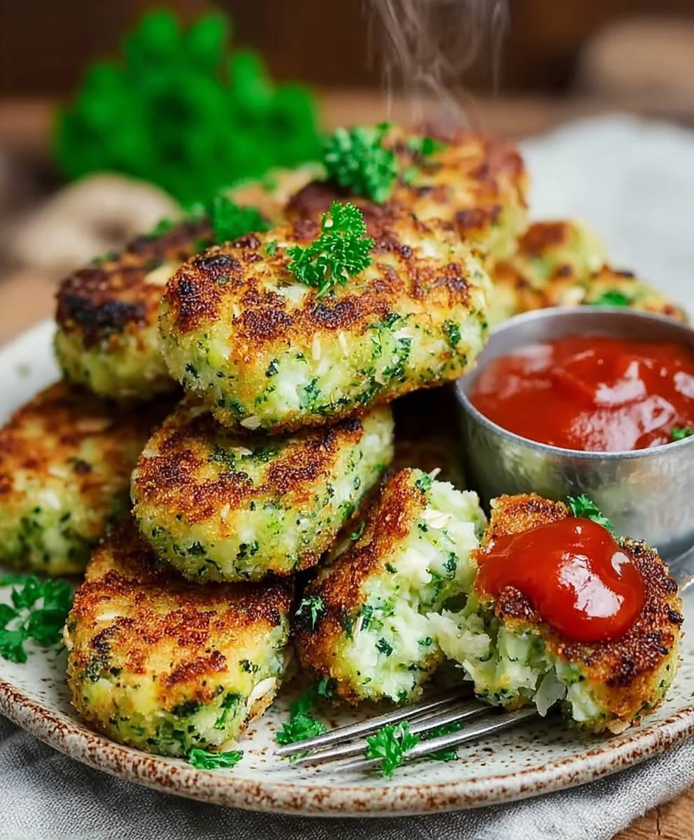 Brokkoli Käse Nuggets einfach