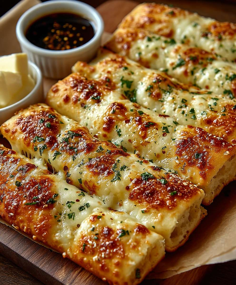 Käsige Brotstangen selber machen