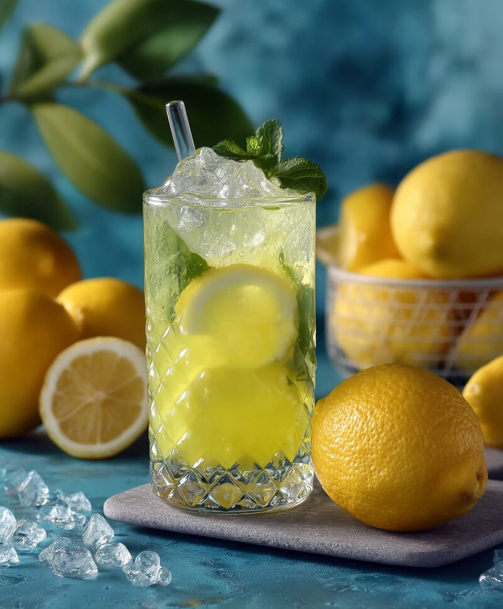 Zitronenlimonade selber machen