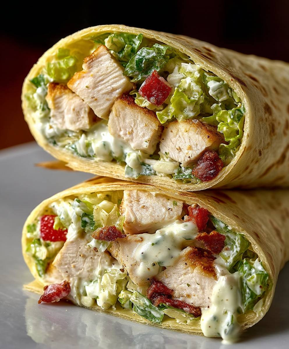 Chicken Caesar Wrap