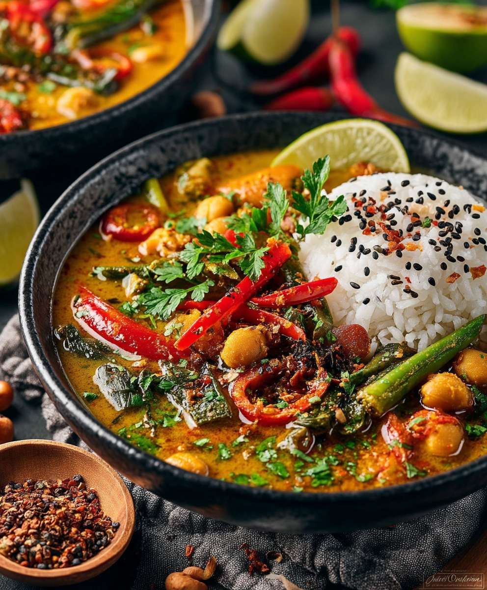 Erdnuss Curry vegan einfach
