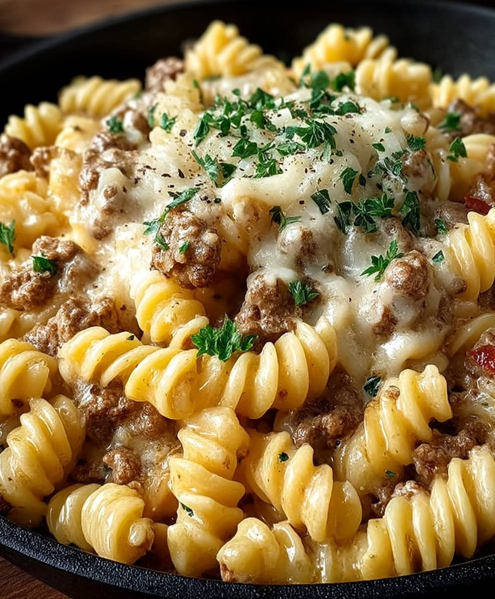 Hackfleisch Pasta One Pot
