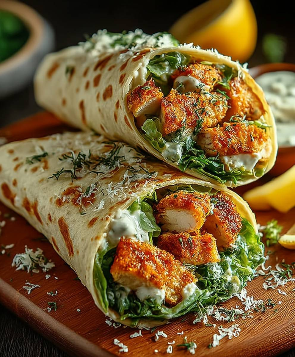 Chicken Caesar Wrap