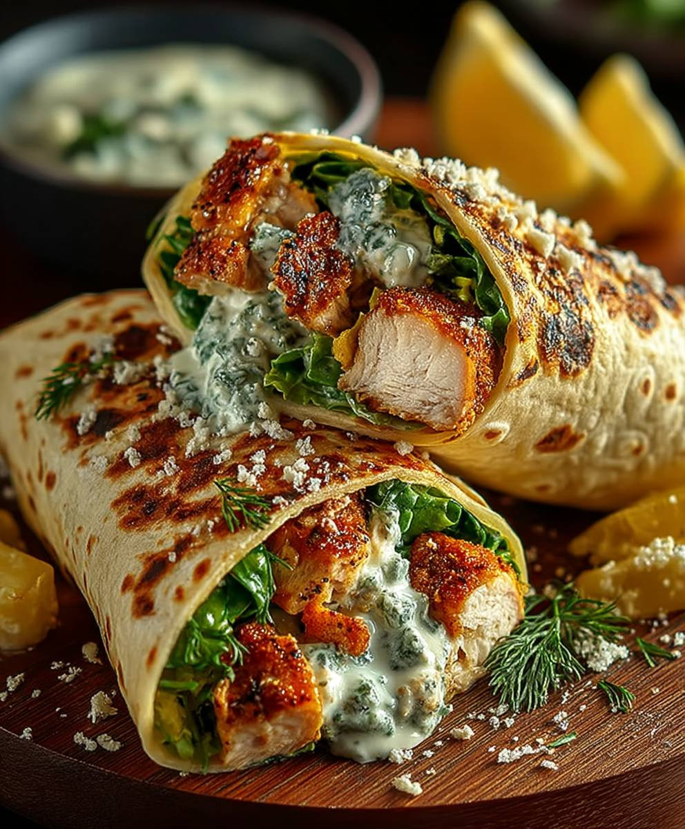 Chicken Caesar Wrap