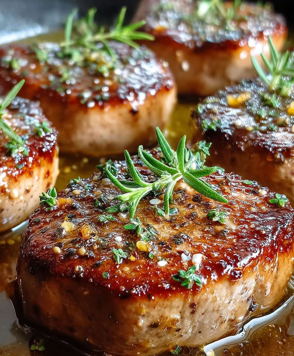 Honig Knoblauch Schweinefilet Medaillons