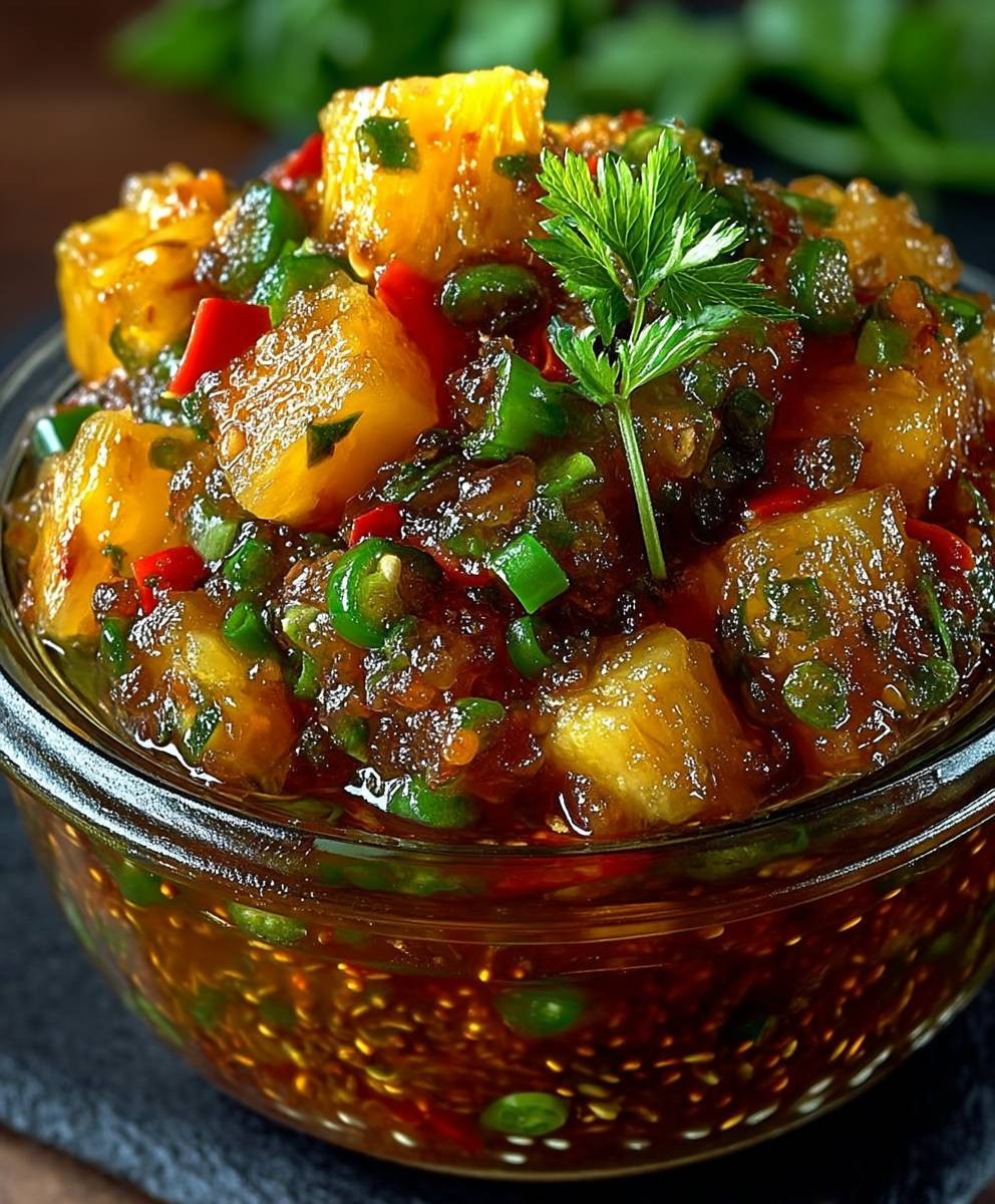 Ananas Jalapeno Chutney scharf