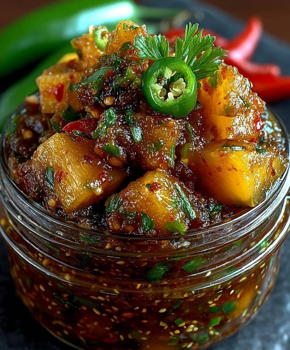 Ananas Jalapeno Chutney scharf
