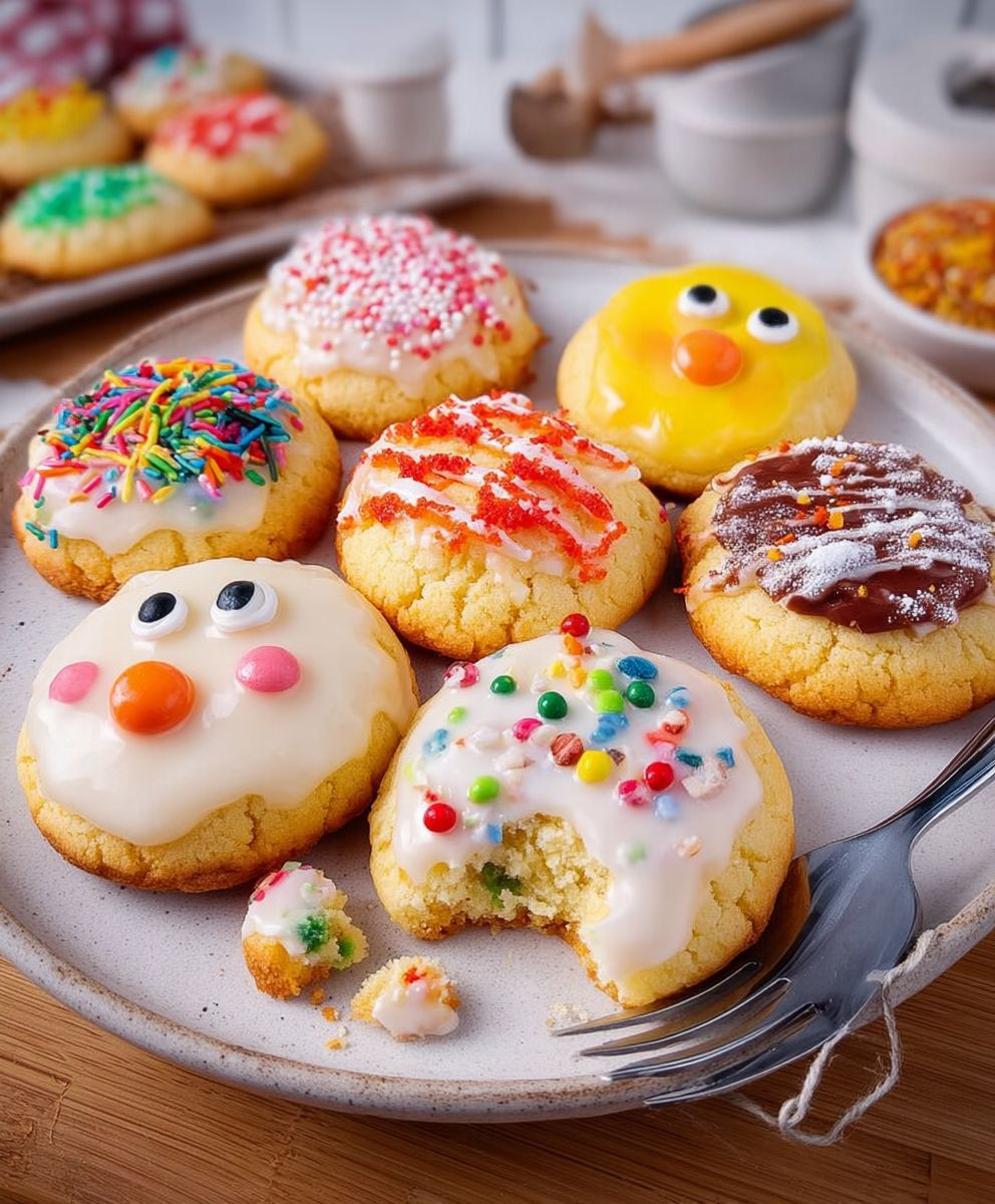 Mini Amerikaner backen Zuckerguss