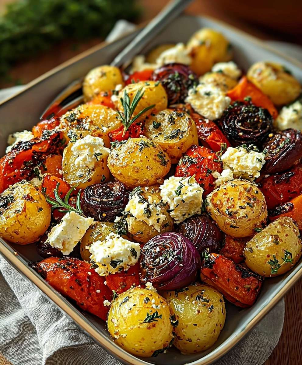 Feta Kartoffeln Ofengemüse