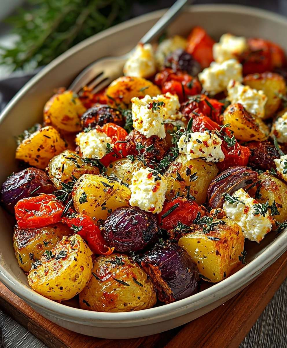 Feta Kartoffeln Ofengemüse