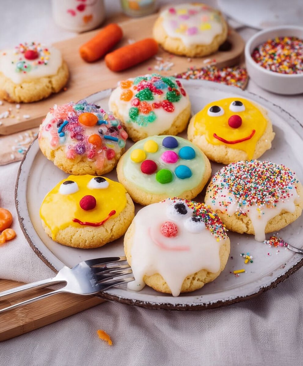 Mini Amerikaner backen Zuckerguss