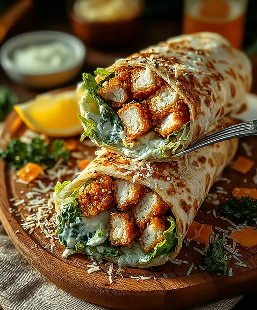 Chicken Caesar Wrap