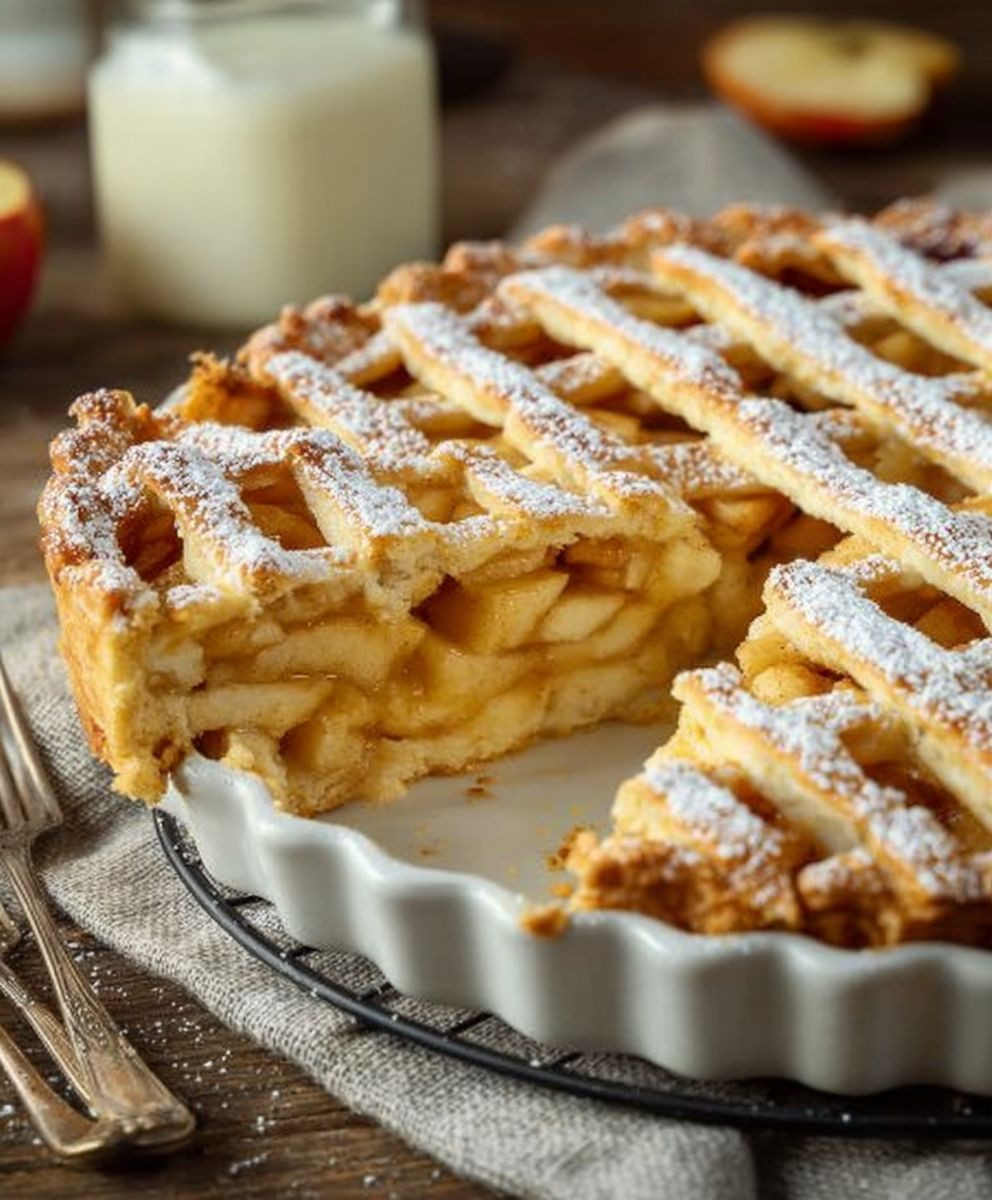 Einfacher Apfelkuchen backen