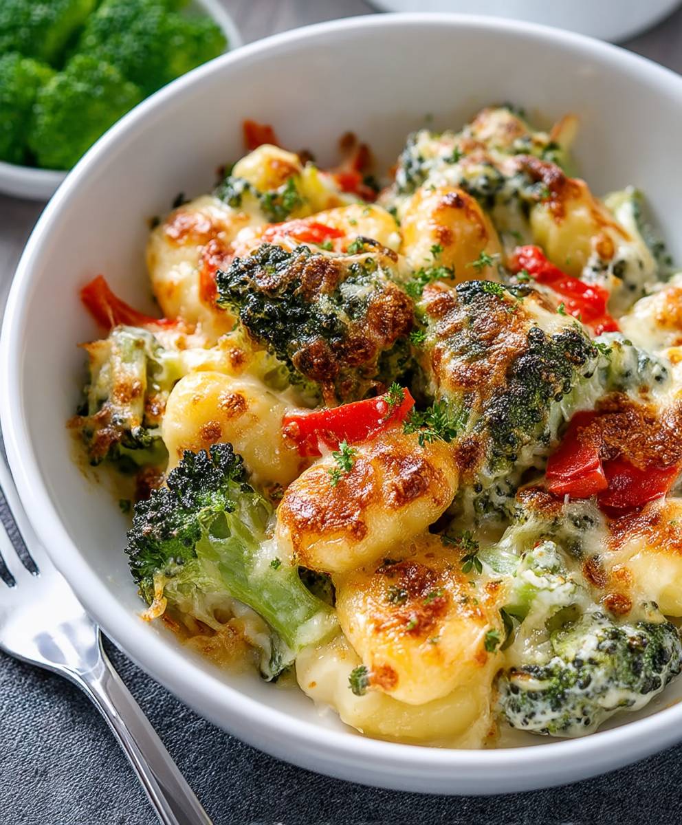 Gnocchi Brokkoli Auflauf einfach