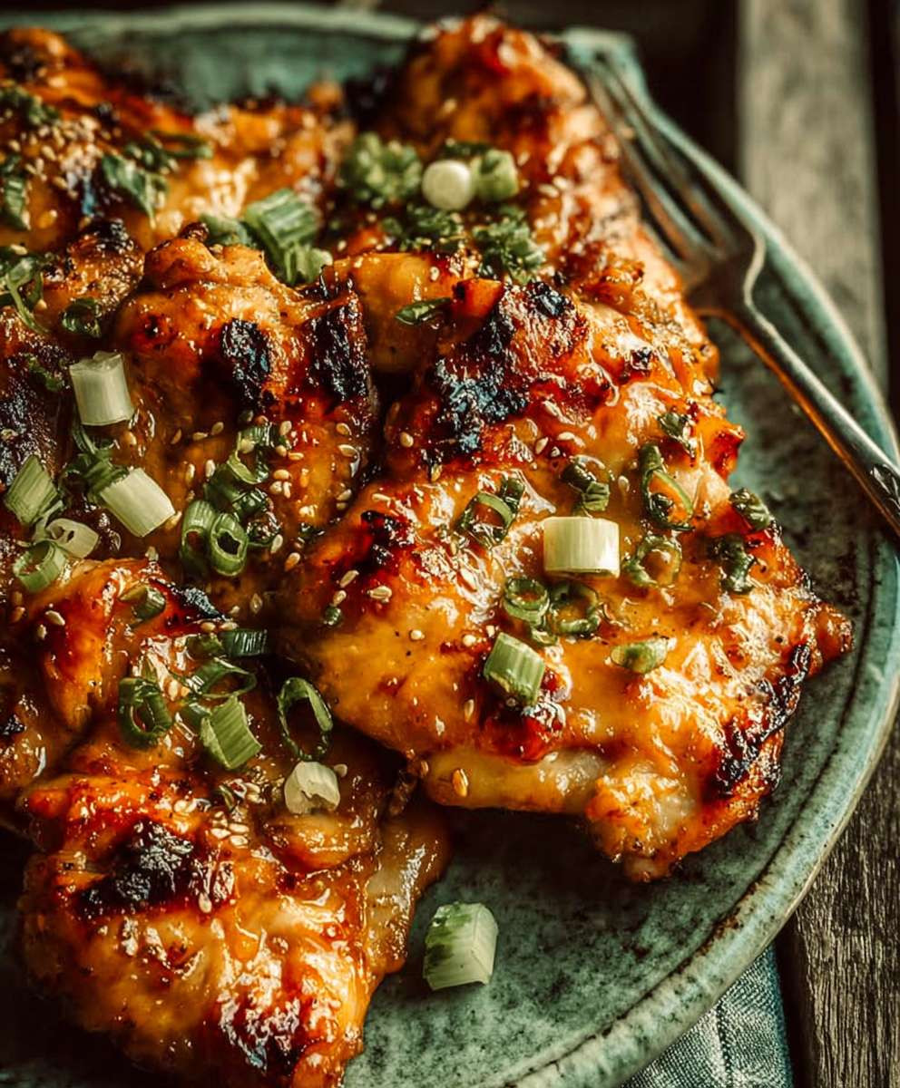 Vietnamesisches Zitronengras Hähnchen Grillen