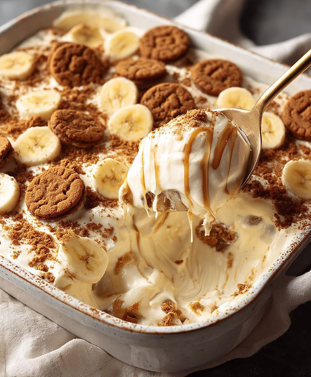 Biscoff Bananenpudding Einfach Selber Machen