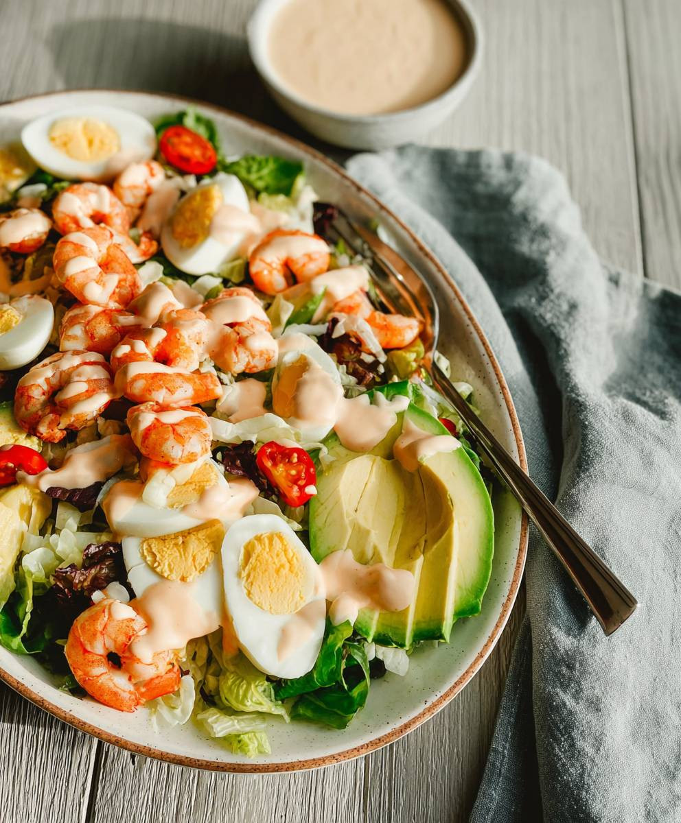Shrimp Louie Salat klassisch