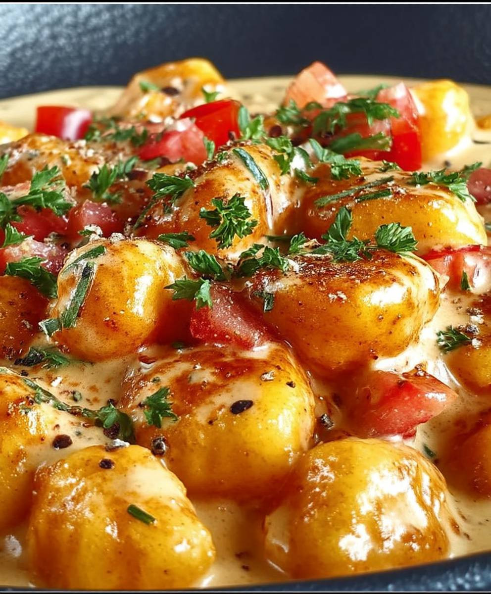 Gnocchi Paprika Rahm Sauce