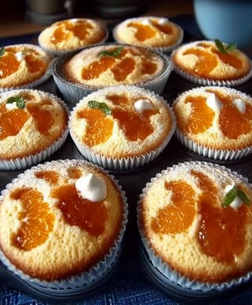Mandarinen Joghurt Muffins