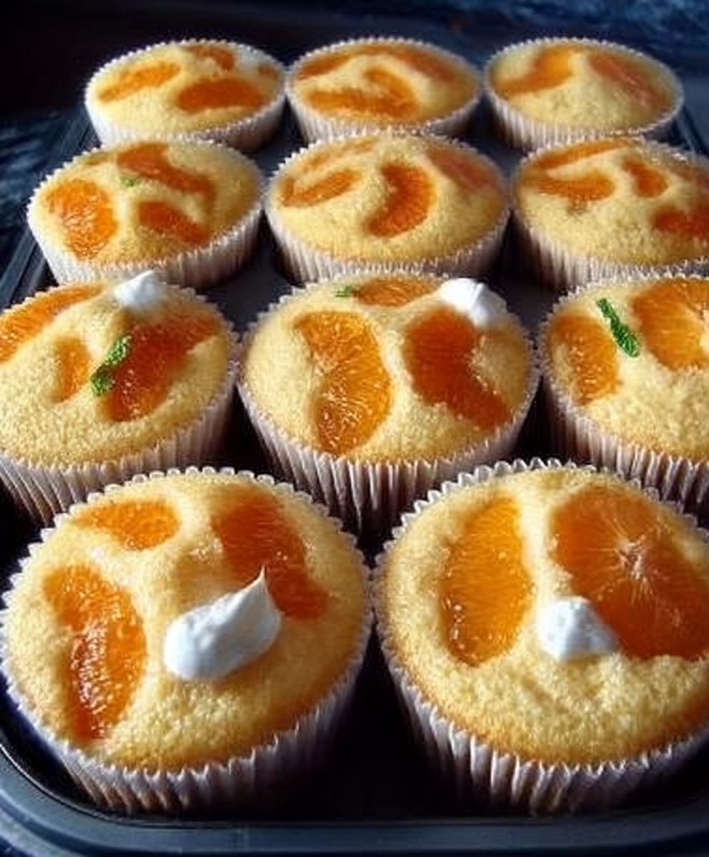 Mandarinen Joghurt Muffins