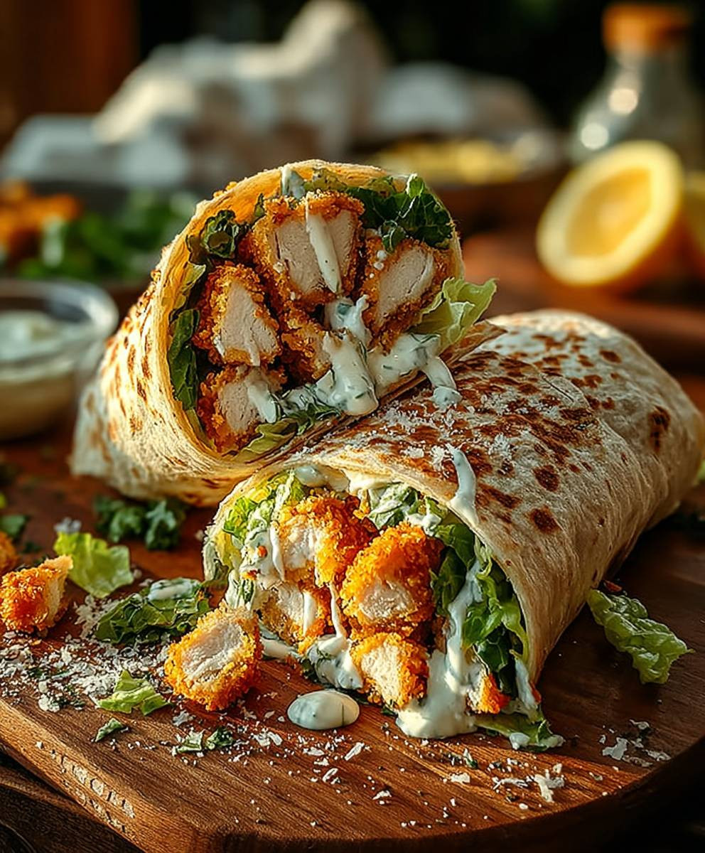 Chicken Caesar Wrap