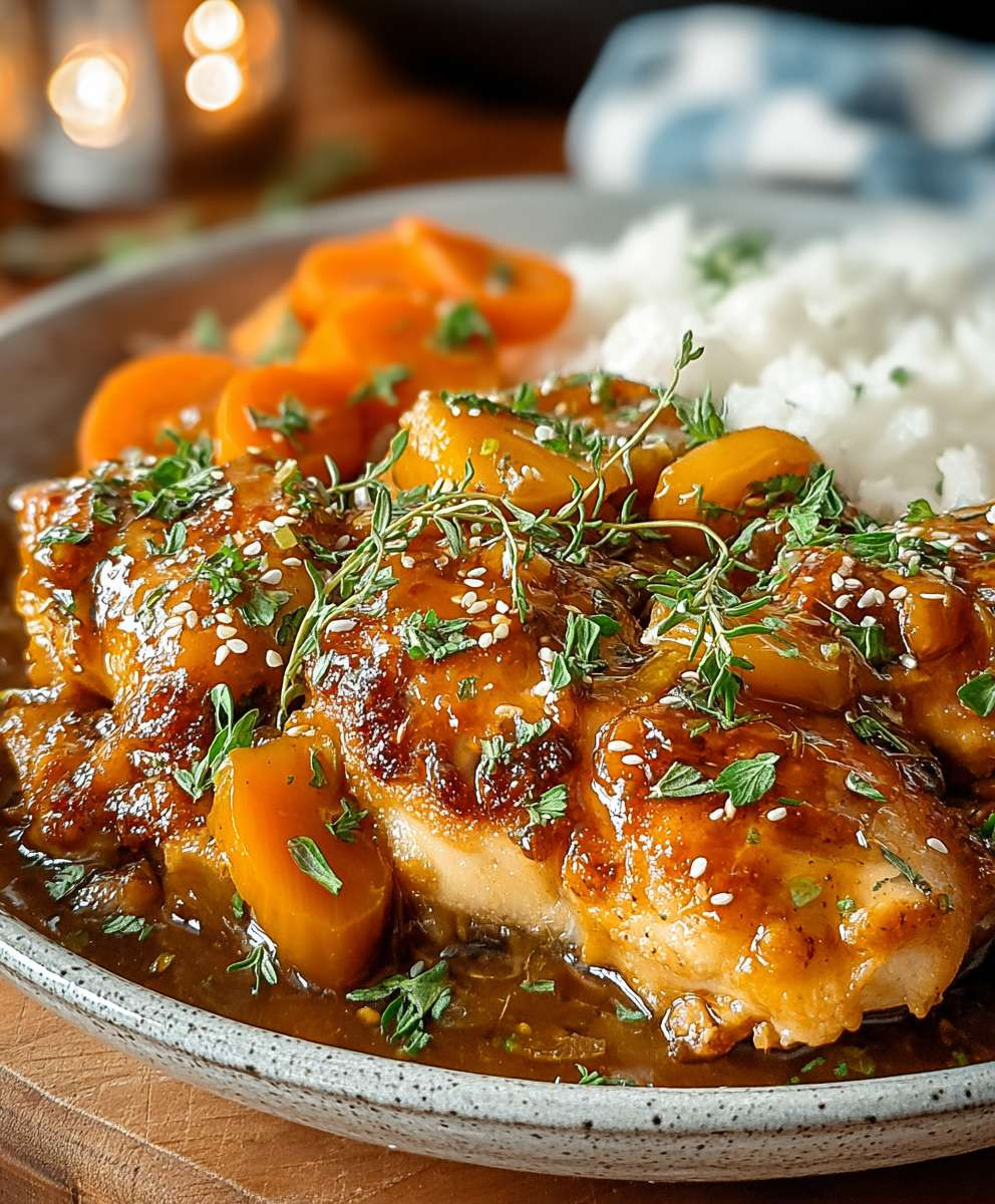 Schnelles Aprikosen Hähnchen