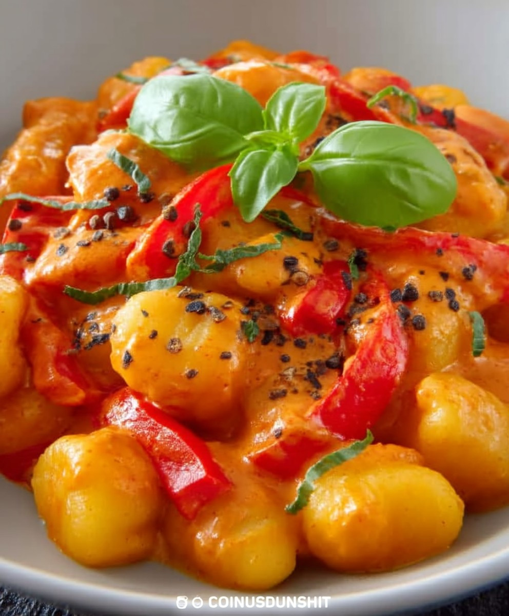 Gnocchi Paprika Pfanne