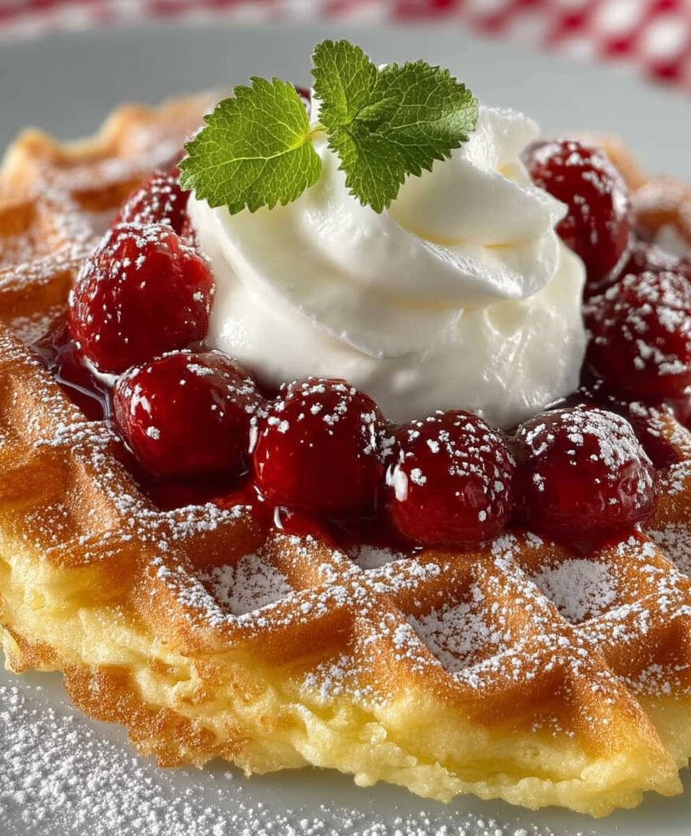 Quarkwaffeln einfach backen
