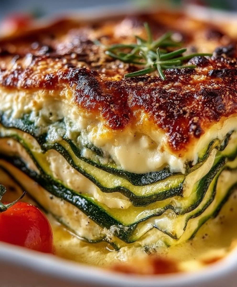 Zucchini Lasagne selber machen