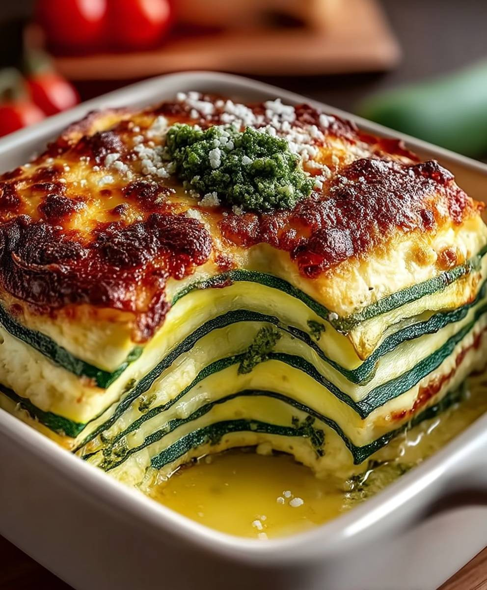 Zucchini Lasagne selber machen