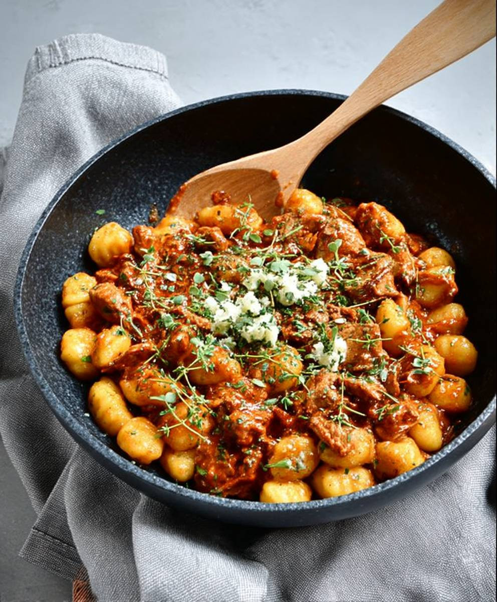Gnocchi Gyros Topf