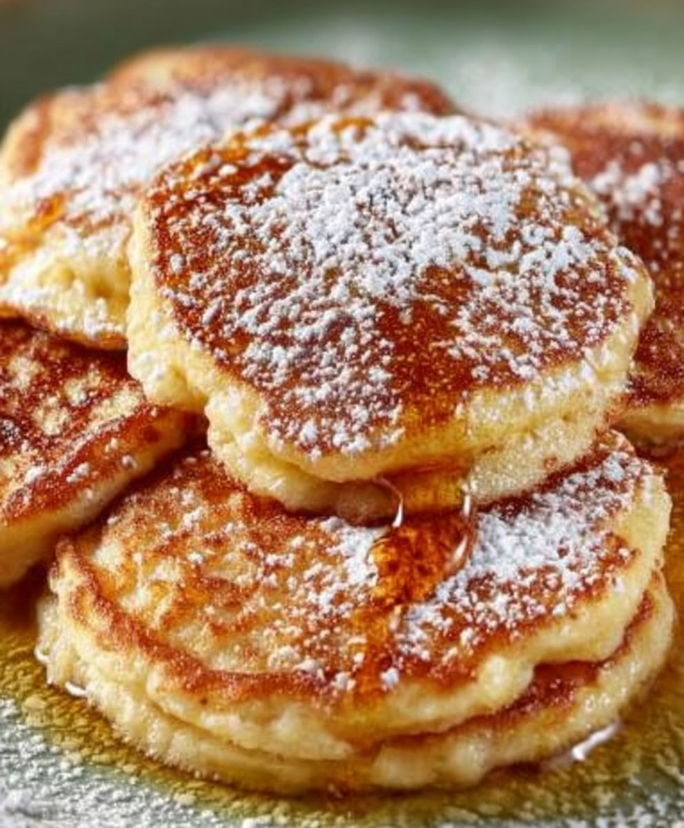 Apfel Pancakes schnell zubereiten