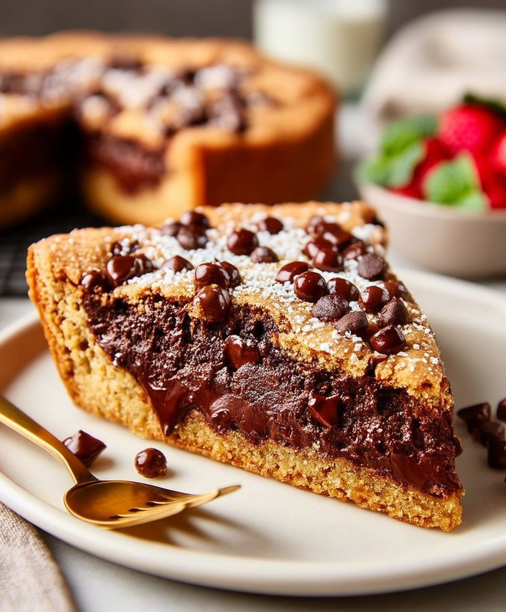 Nutella Cookie Kuchen