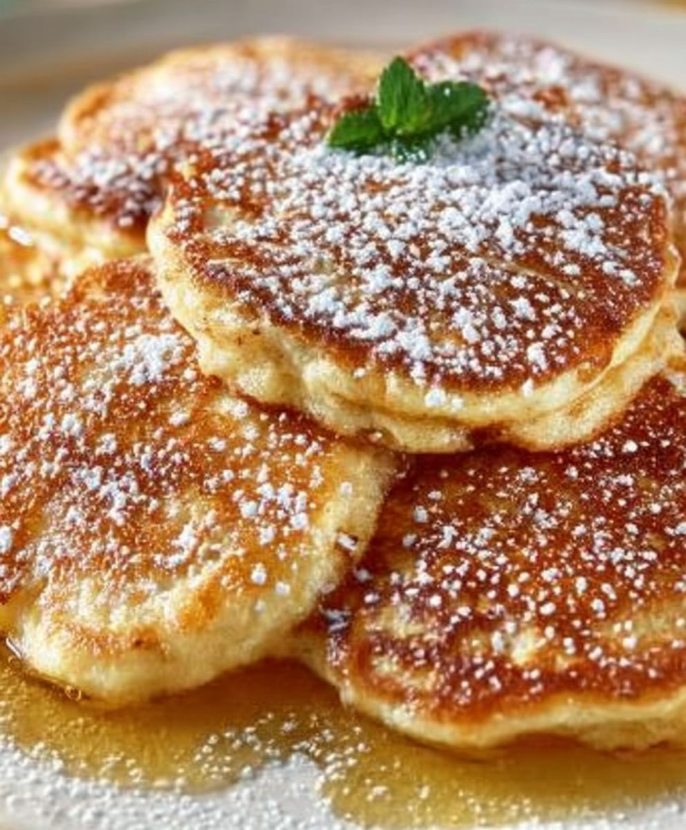 Apfel Pancakes schnell zubereiten