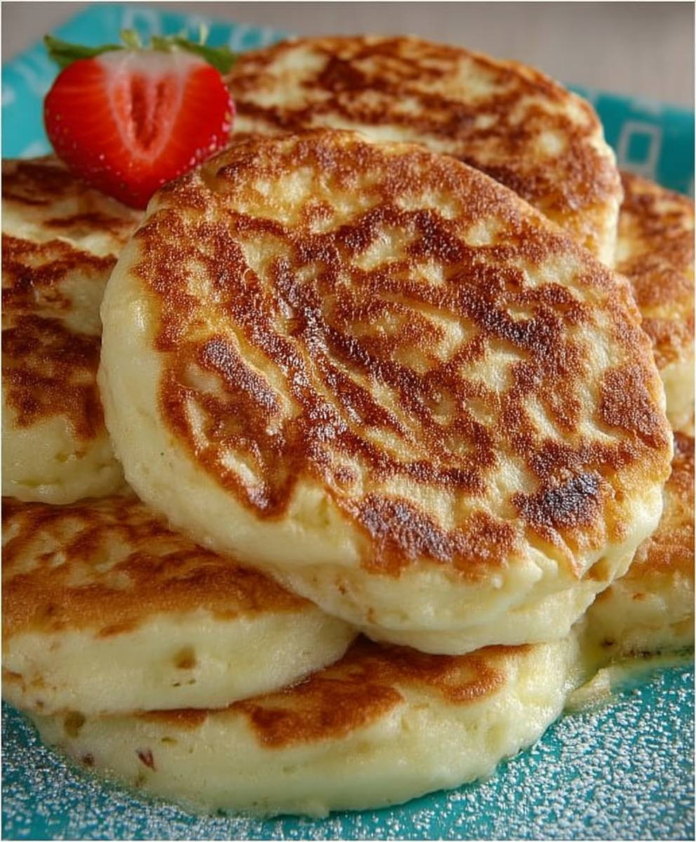 Quark Pfannkuchen ohne Mehl