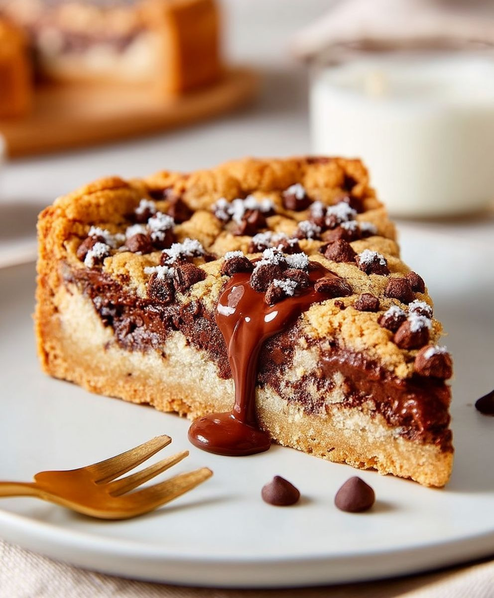 Nutella Cookie Kuchen