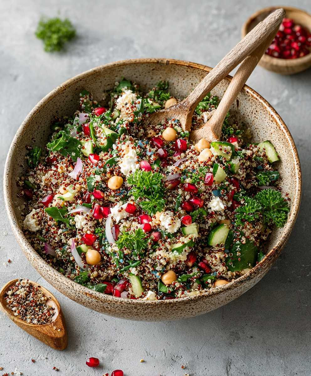 Veganer Quinoa Salat einfach