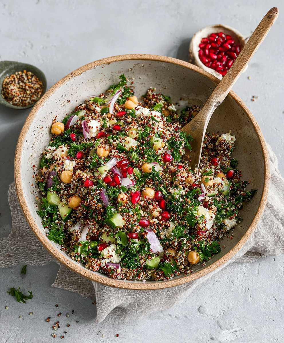 Veganer Quinoa Salat einfach