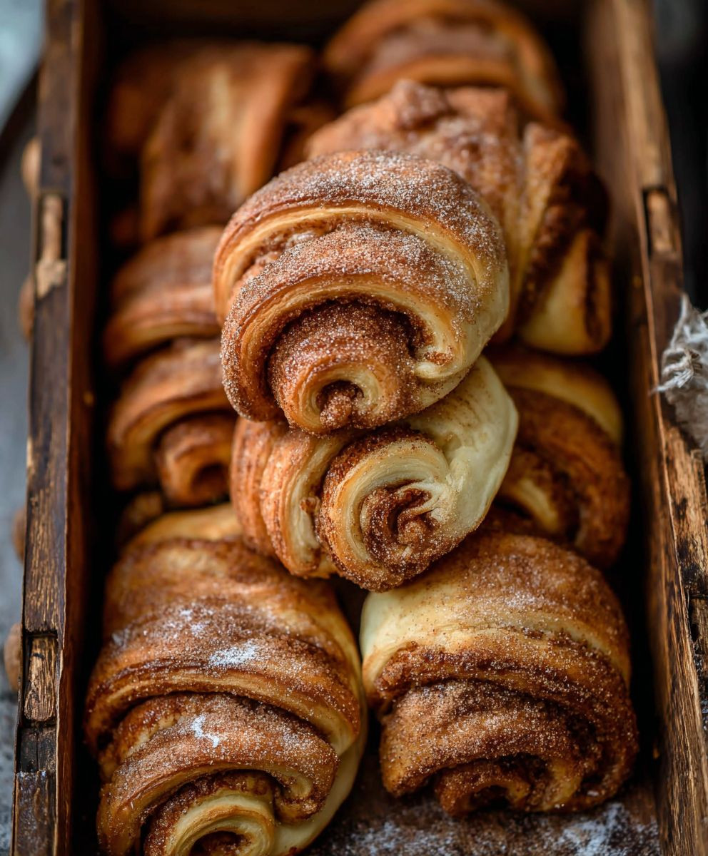 Franzbrötchen selber backen