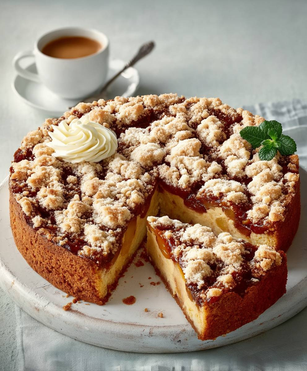 Pflaumenkuchen Streusel Zimt