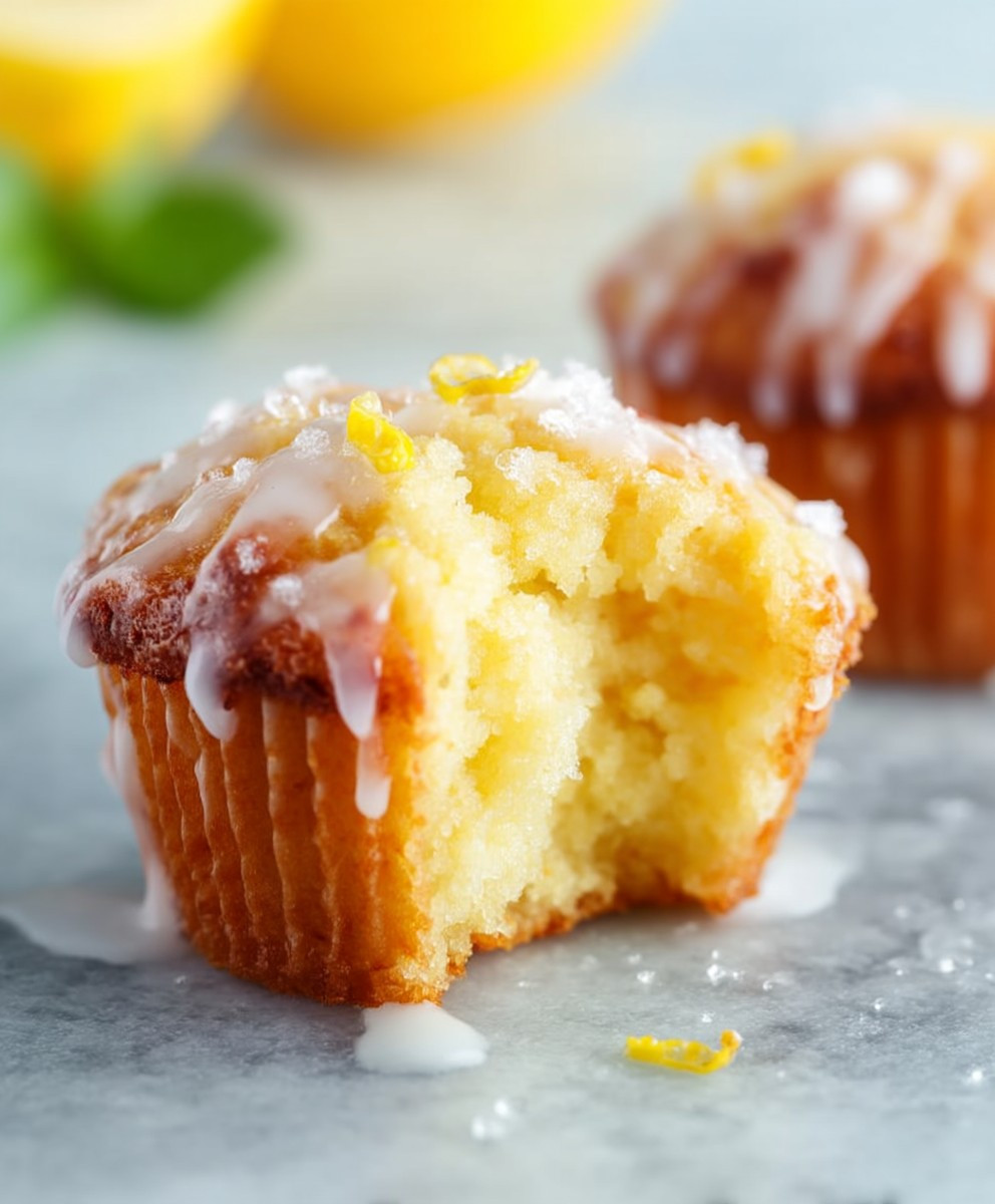 Zitronenmuffins einfach schnell backen