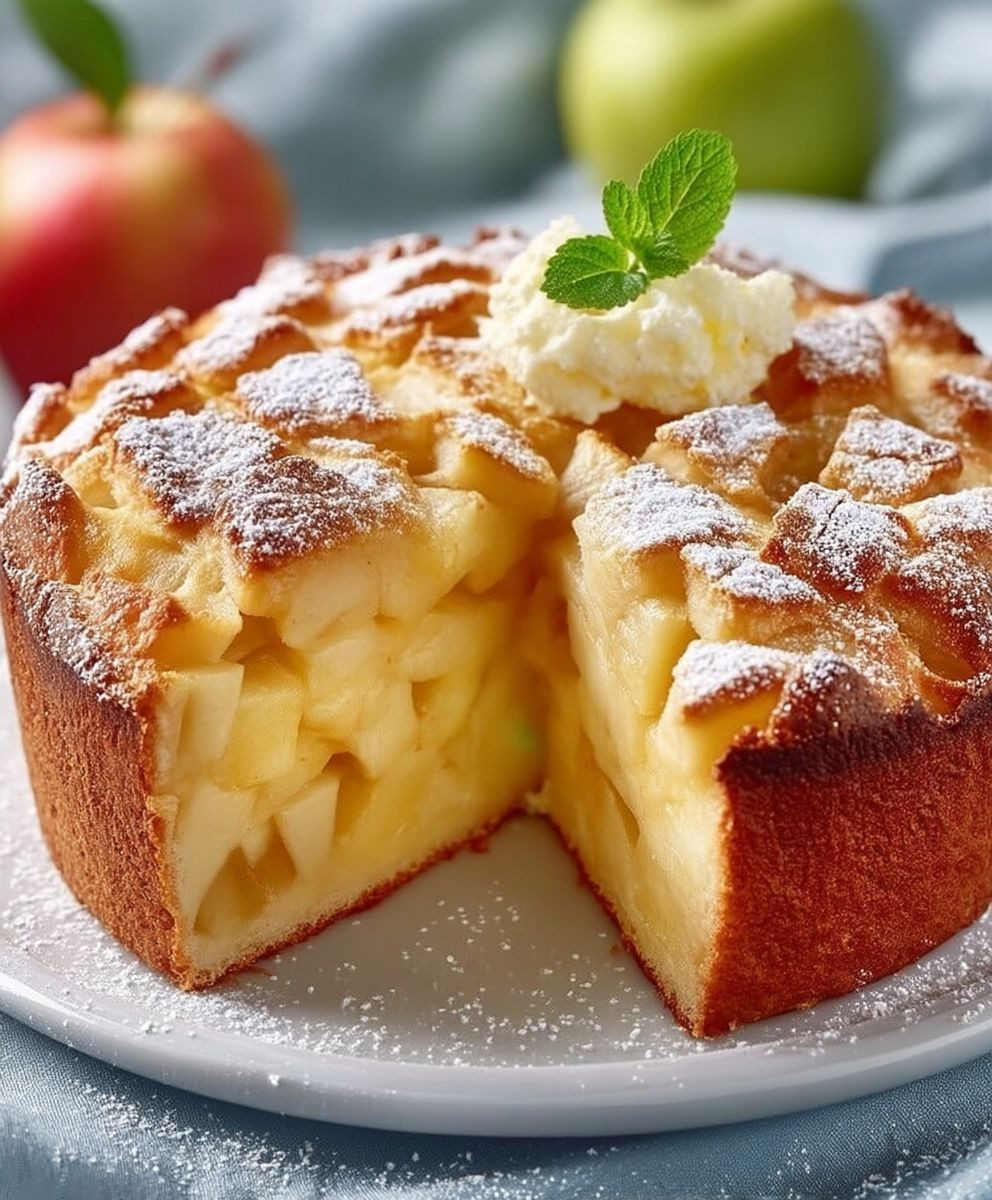 Apfelkuchen saftig backen