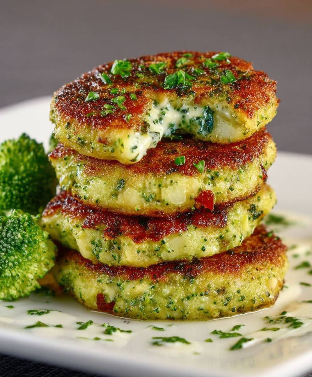 Vegetarische Brokkoli Frikadellen