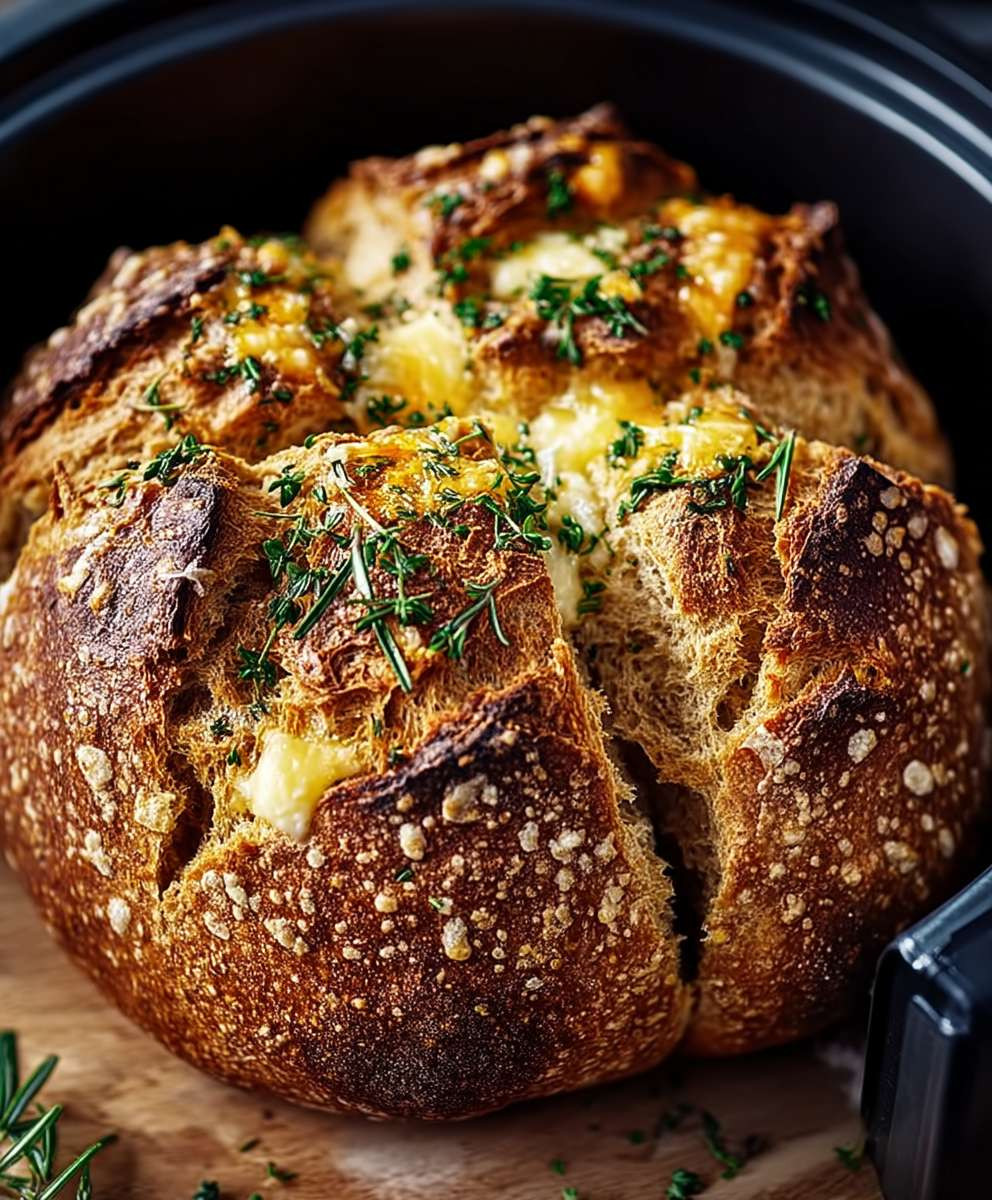 Airfryer Brot Rosmarin Käse